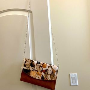 Vintage magazine clutch/handbag